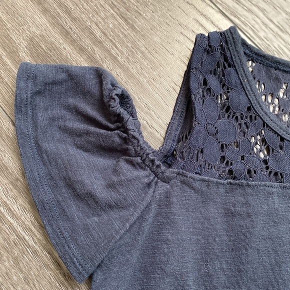 Girls Abercrombie Kids Cold Shoulder Top - Picture 3 of 5